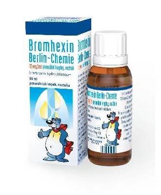 Bromhexin bc 12 Berlin-Chemie kapky 30 ml