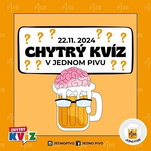 Chytrý kvíz . Jedno pivo • Město Rajhrad