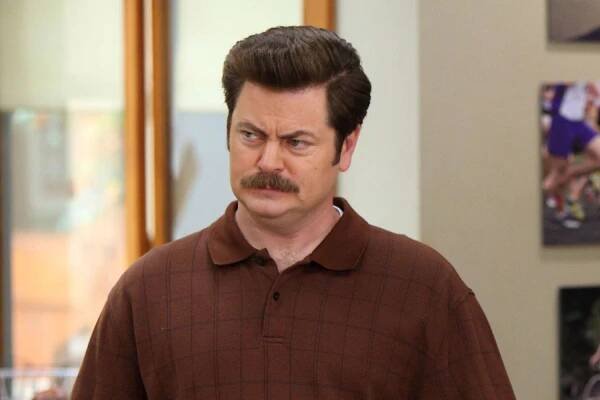 Nick Offerman as Ron Swanson