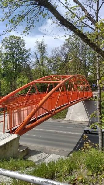 Novostavba lávky Ch-06, Lávka pro pěší - Zlatý Vrch, Cheb - Státní fond dopravní infrastruktury