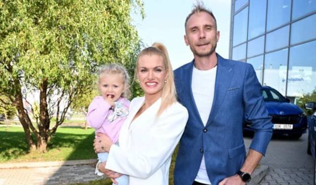Gabriela Soukalová a Miloš Kadeřábek