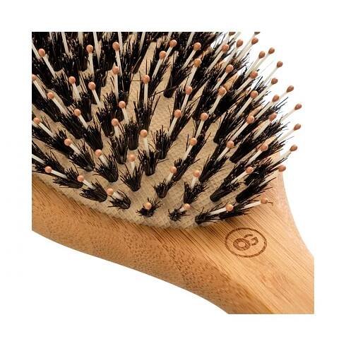 Plochý kartáč Olivia Garden Bamboo Touch Combo M - 80 x 230 mm