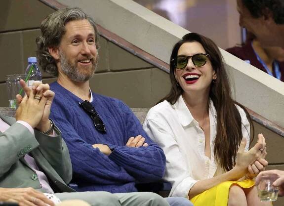 Anne Hathaway & Adam Shulman's Cutest Moments Caught on Camera