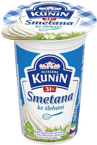 Smetana ke šlehání 31 % - Lactalis Foodservice