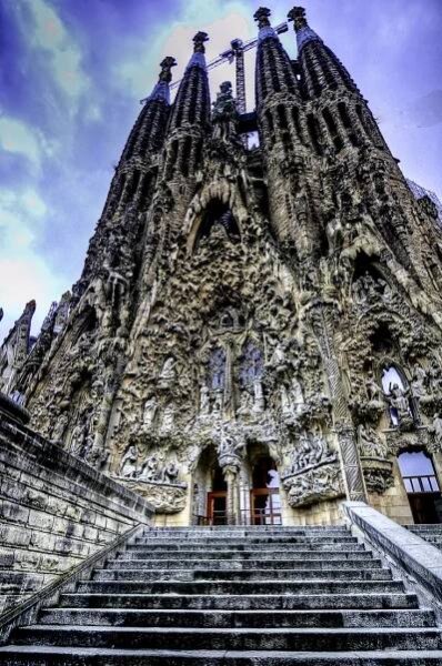 Gaudi's Sagrada Familia, Barcelona, Spain