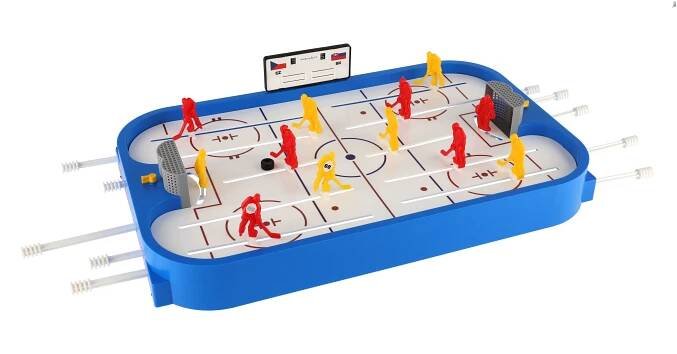 Hokej společenská hra plast v krabici 53x30,5x7cm