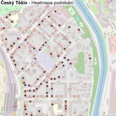 Český Těšín - mapy | Kurzy.cz