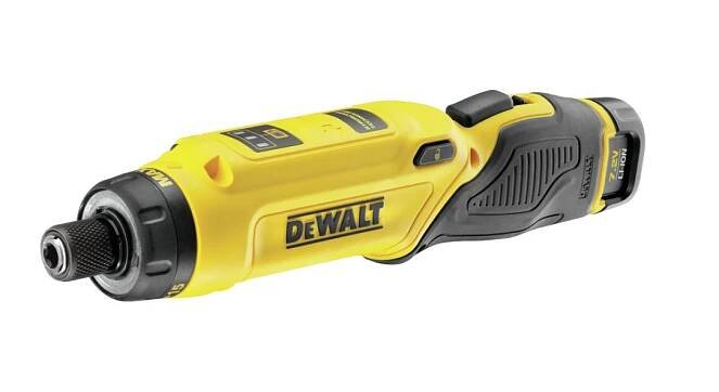DeWALT DCF680G2 Aku Gyroskopický šroubovák 1/4" (4Nm/2x1,0Ah/7,2V) kufr Tstak