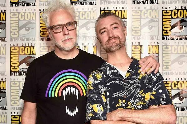 James Gunn and Sean Gunn participate in the Marvel Studios on July 23, 2022 in San Diego, California.