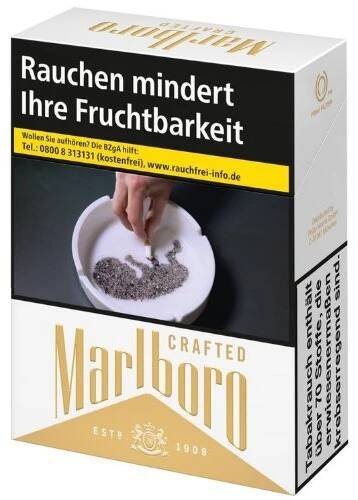 Einzelpackung Marlboro Crafted Gold 2XL Zigaretten (1x27)