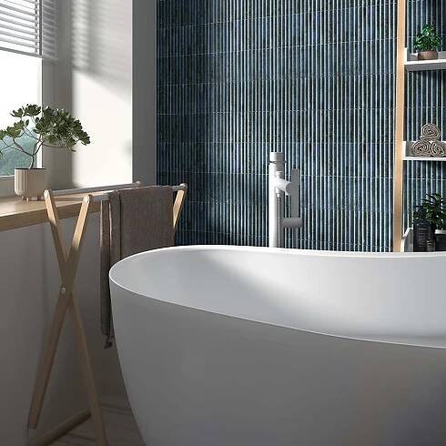 OBKLAD MAINZU LUGANO BLU GLOSSY 15X30