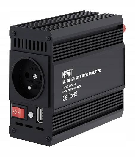 Newell Modifikovaný sinusový Měnič Napětí napětí – 12V/230V, 300W Značka Newell