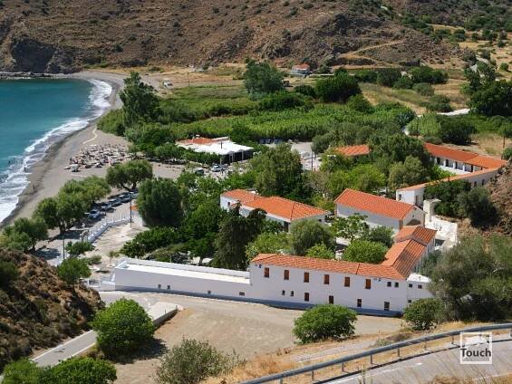 Agia Markella - pláž - Chios