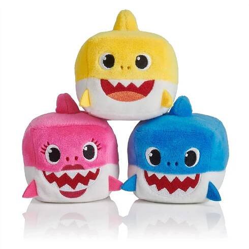 Baby Shark plyšová kostka, hraje a zpívá