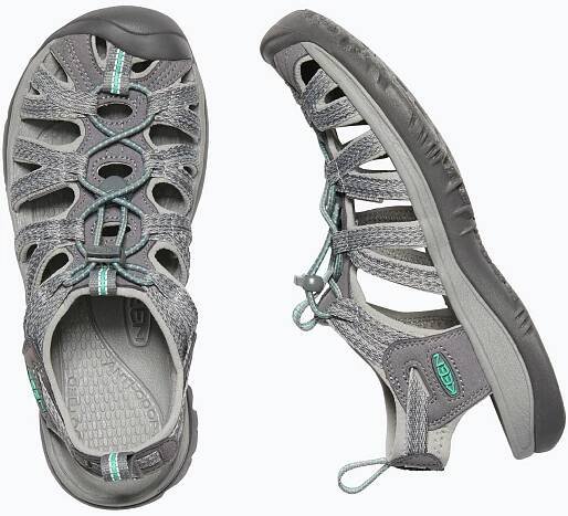 Keen Whisper W Grey/Peacock Green