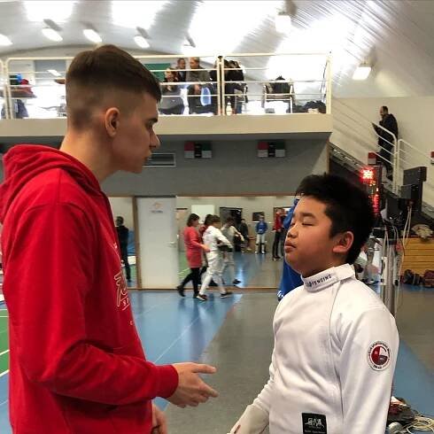 Leo WU DI 10. na turnaji ČEZ CUP v Praze | ŠERM TEPLICE