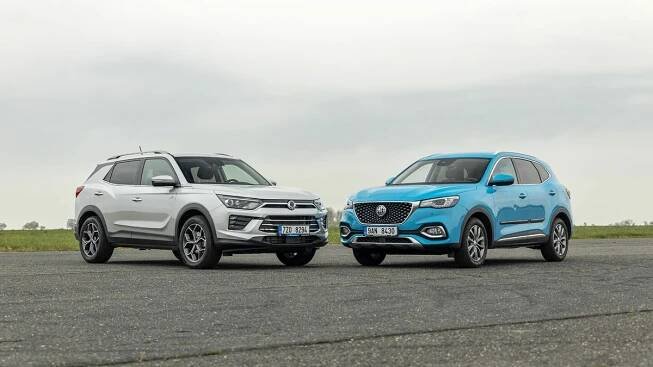 MG HS 1.5 TGI MT vs. SsangYong Korando 1.5 T-GDI MT – Parádu i v základu