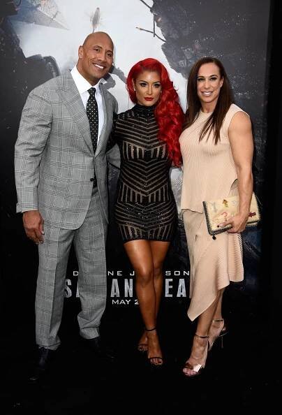 Dwayne Johnson and Dany Garcia
