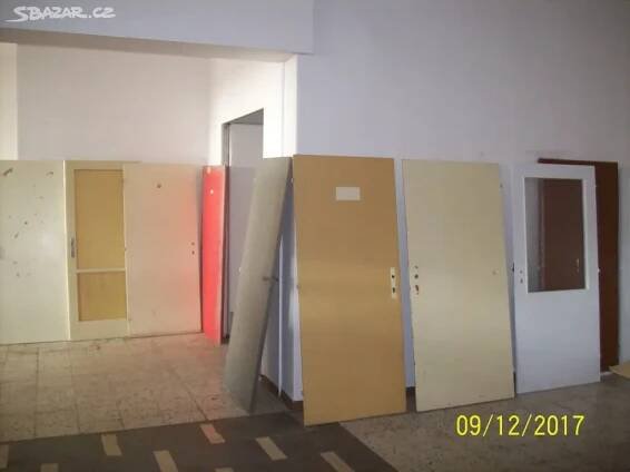Dveře vnitřní levé, pravé, plné, sklo 60,80,125 cm - Prostějov - Bazar