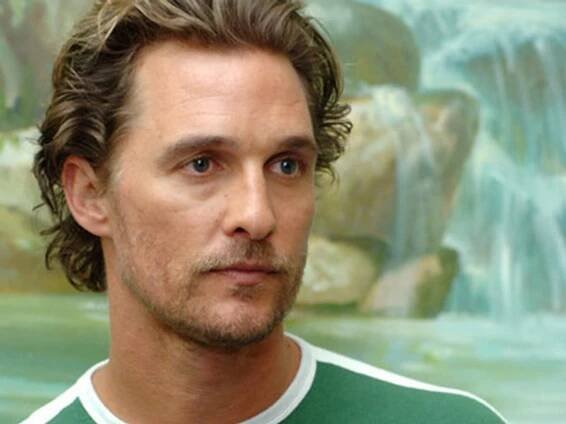 Matthew McConaughey si poranil tvár
