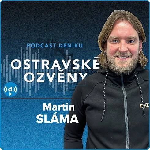 Hostem podcastu Ostravské ozvěny byl spolumajitel restaurace Slezska P.U.O.R. Martin Sláma, moderuje redaktorka Deníku Kateřina Součková, 11. ledna 2024, Ostrava.