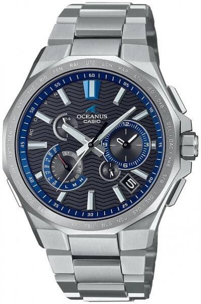 Pánské hodinky [Casio] Oceanus OCW-T6000-1AJF, stříbrné