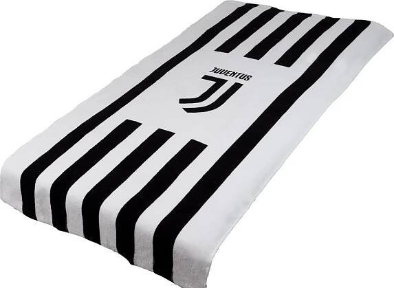 Carbotex Juventus FC osuška 75 x 150 cm Black Stripes