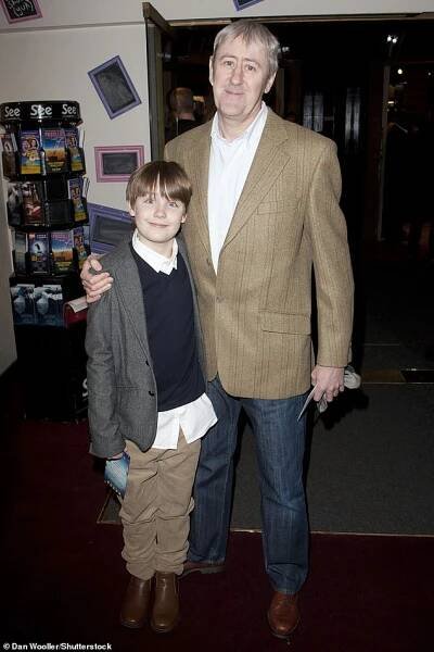 Nicholas Lyndhurst will pay tribute to late son Archie by relaunching his fashion line, five years after the teenager's tragic death (Pictured: Nicholas and Archie in 2011)