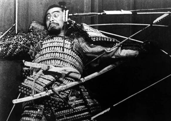 THRONE OF BLOOD, (aka KUMONOSU JO), Toshiro Mifune, 1957