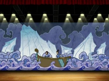 Avatar: Legenda o Aangovi - Divadelní spolek Lávového ostrova (S03E17) (2008)