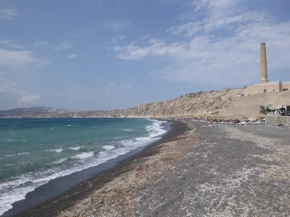Pláž Vlychada - ostrov Santorini
