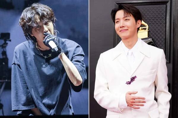 BTS' J-Hope Goes Grunge with Messy Mullet and Baggy Clothes as for Lollapalooza Transformation