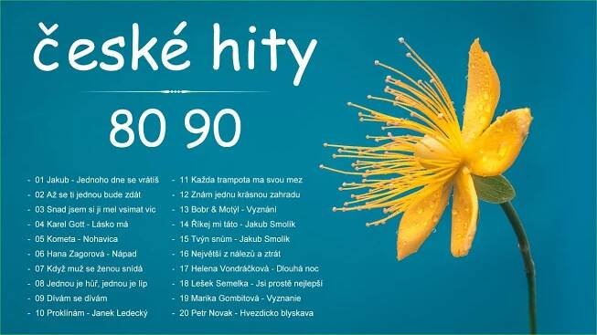Nejlepší staré písně 80 90 Staré české hity 80 90 let