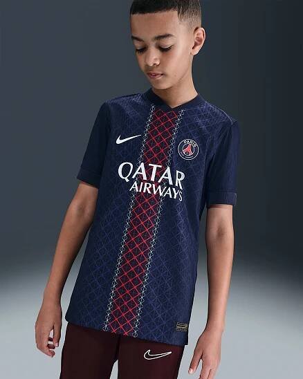 Fotbalový dres Nike Dri-FIT ADV Authentic Paris Saint-Germain 2025/26 Match, domácí, pro větší děti