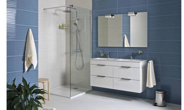 Jika Cube Skříňka s umyvadlem 65 cm, bílá lesk H4536021763001 | SENESI