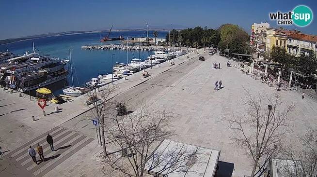 Webkamera Crikvenica - náměstí Stjepana Radića