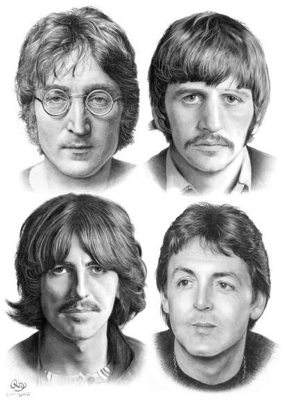 Ilustrace Beatlies