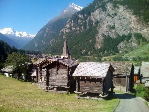Hotel Klein Matterhorn Randa Exteriér fotografie