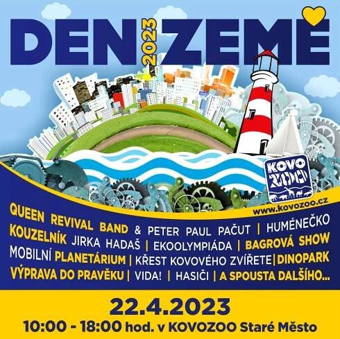 ON-LINE PRODEJ VSTUPENEK NA DEN ZEMĚ ZAHÁJEN – Kovozoo