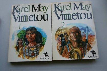 KAREL MAY - VINNETOU 1+2 - Knihy a časopisy