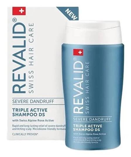 REVALID Dandruff Triple Active Shampoo DS 150ml - šampon proti lupům a seborei - Vlasy-Kosmetika.CZ