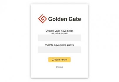 Jak si změnit nebo obnovit heslo a zabezpečit klientský účet | Golden Gate