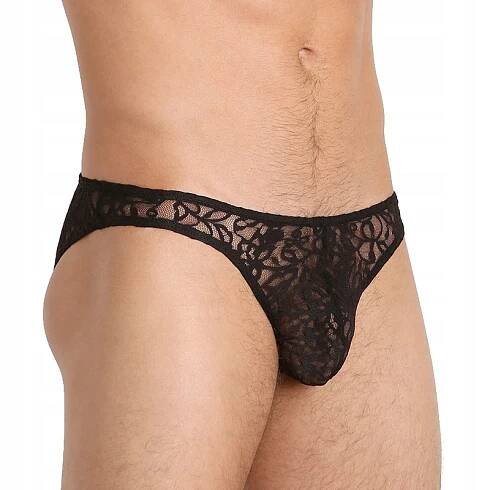 KRAJKOVÉ PÁNSKÉ KALHOTKY, ČERNÉ, SEXY SPODNÍ PRÁDLO
