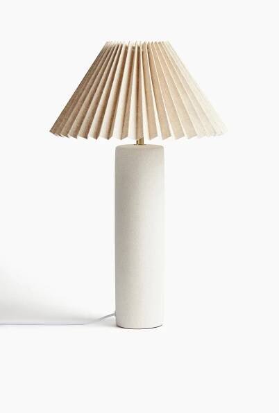 Válcové tělo lampy - Bílá - HOME | H&M CZ 2