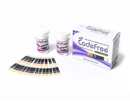 Testovací proužky pro SD Codefree 50ks (5015945/ Kat.č. 01GS11)