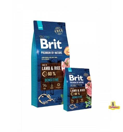 Brit Premium by Nature Sensitive Lamb 15kg Akce