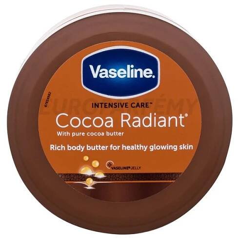 Tělové máslo Vaseline Intensive Care Cocoa Radiant 250 ml