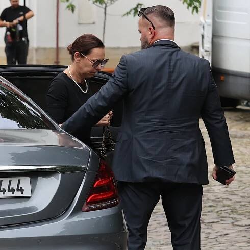Poslední rozloučení s Vašo Patejdlem: Vdova Miluše