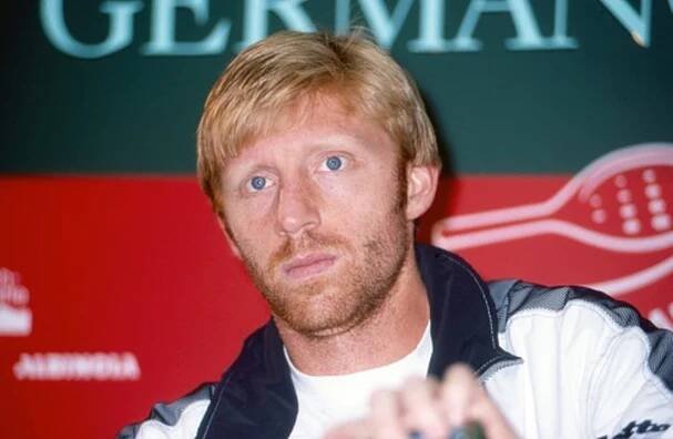 Tenisový šampion Boris Becker