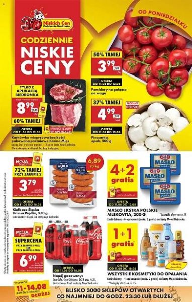 Biedronka Nowa gazetka: Promocje od 11.08.2025 - Odkryj teraz!